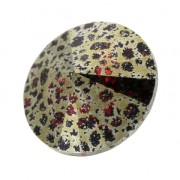 Cabochon Swarovski 1122 Rivoli 14 mm Scarlet Gold Patina x1|raw }}