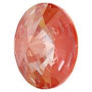 Cabochon Swarovski 1122 Rivoli 14 mm Crystal Orange Glow DeLite x1