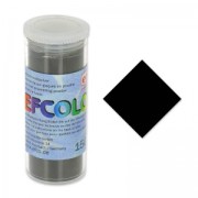 Poudre de sur-glaçure Efcolor Noir x10ml