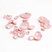 Cabochon Swarovski 1122 Rivoli 12 mm - Crystal Dusty Pink Delite x1