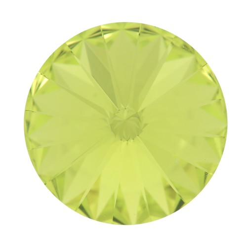 Cabochon Swarovski 1122 Rivoli 12 mm - Citrus Green x1