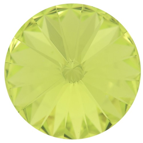 Cabochon Swarovski 1122 Rivoli 14 mm - Citrus Green x1
