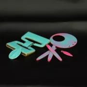 Poudre de sur-glaçure Efcolor Rouge sombre x10ml