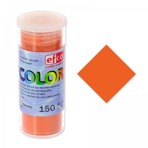 Poudre de sur-glaçure Efcolor Orange x10ml