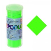 Poudre de sur-glaçure Efcolor Vert Fluo x10ml|raw }}