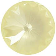 Cabochon Swarovski 1122 Rivoli 14 mm - Crystal Soft Yellow Ignite x1|raw }}