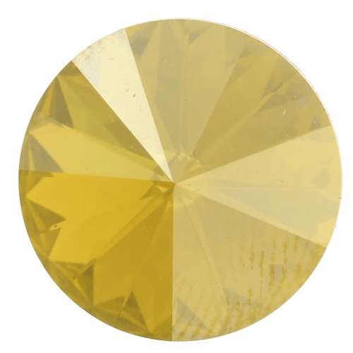 Cabochon Swarovski 1122 Rivoli 12 mm - Peridot Caramel x1