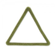 Intercalaires triangles 13 mm bronze x15