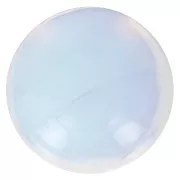 Cabochon synthétique 15 mm imitation Opale x1