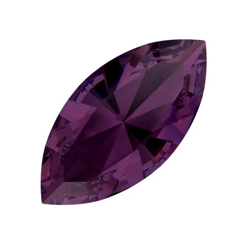Navette Swarovski 4228 10x5 mm - Amethyst Ignite x1