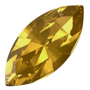 Navette Swarovski 4228 15x7 mm - Golden Topaz x1|raw }}