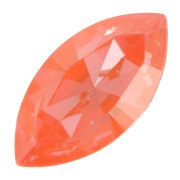 Navette Swarovski 4228 10x5 mm - Crystal Orange Ignite x1|raw }}