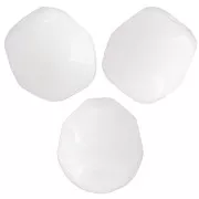 Facettes 5 mm Opaque White x50