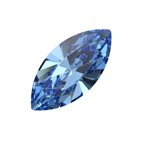 Navettes Swarovski 4228 6x3 mm - ReCreated Cool Blue x4