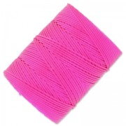 Fil C-LON Beading Cord 0,50 mm Fluo Hot Pink x84m|raw }}