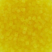 Miyuki Delica 11/0 DB0743 - Mat Transparent Yellow x 8g|raw }}
