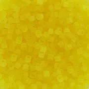 Miyuki Delica 11/0 DB0743 - Mat Transparent Yellow x 8g