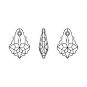 Goutte Baroque Swarovski 6090 16x11 mm Crystal  x1