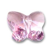 Papillon Swarovski 5754  8 mm Light Rose x1|raw }}