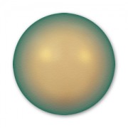 Cabochon Nacré Swarovski 5817 10 mm Iridescent Green Pearl x1|raw }}