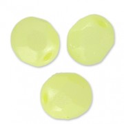 Facettes 4 mm Alabaster Pastel Yellow x50
