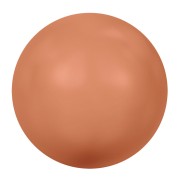 Cabochon Nacré Swarovski 5817 10 mm Crystal Coral Pearl x1