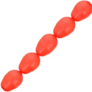 Perles poires nacrées Swarovski 5821 11x8 mm - Crystal Neon Red Pearl x5|raw }}