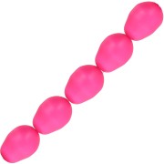 Perles poires nacrées Swarovski 5821 11x8 mm - Crystal Neon Pink Pearl x5|raw }}