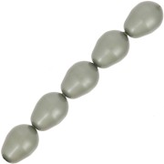 Perles poires nacrées Swarovski 5821 11x8 mm - Crystal Powder Green Pearl x5|raw }}
