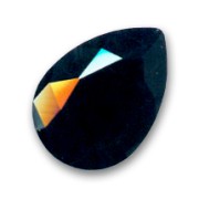 Cabochon Swarovski 4320 14x10 mm Jet x1|raw }}