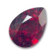 Cabochon Swarovski 4320 14x10 mm Siam x1
