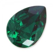 Cabochon Swarovski 4320 14x10 mm Emerald x1|raw }}