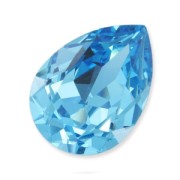 Cabochon Swarovski 4320 8x6 mm Aquamarine x1|raw }}