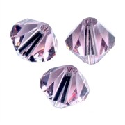 Toupies en cristal PureCrystal 5328 4 mm Light Amethyst x50