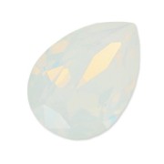 Cabochon Swarovski 4320 8x6 mm White Opal x1