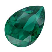 Cabochon Swarovski 4320 14x10 mm Emerald Ignite x1|raw }}