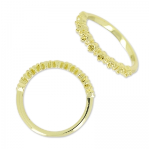 Bague pour cabochon 1028 1.8 mm taille 52 doré x1