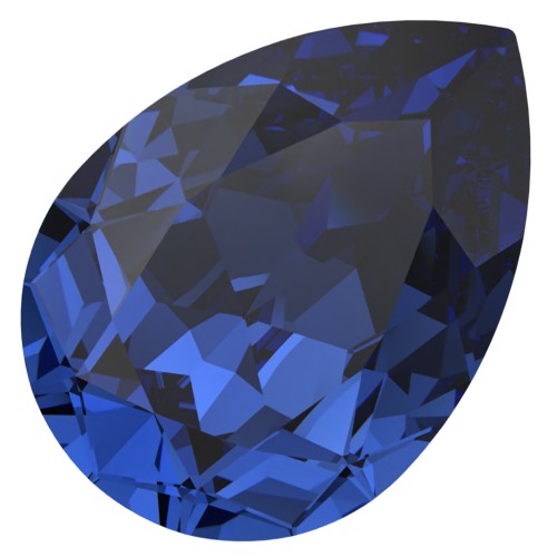 Cabochon Swarovski 4320 8x6 mm - Reinvented Dark Sapphire x1