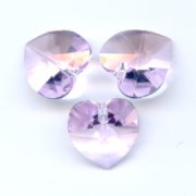 Coeurs Swarovski 6228 10,3x10 mm Violet x6