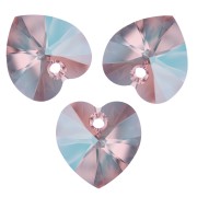 Coeurs Swarovski 6228 10,3x10 mm - Light Rose Shimmer x6