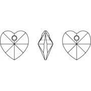 Coeurs Swarovski 6228 10.3x10 mm - Reinvented Peridot x6