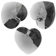 Coeur Swarovski 6228 14,4x14 mm Graphite x1