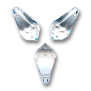 Gouttes Swarovski 6000 11x5.5 mm Crystal  x8|raw }}
