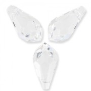 Gouttes Swarovski 6000  13x6.5 mm Crystal  x4|raw }}