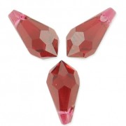 Gouttes Swarovski 6000 11x5.5 mm Scarlet x8