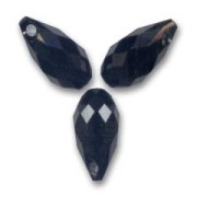 Gouttes Swarovski 6010 11x5.5 mm Jet x4