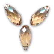 Goutte Swarovski 6010 13x6.5 mm Light Colorado Topaz x1|raw }}