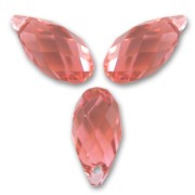 Goutte Swarovski 6010 13x6.5 mm Padparadscha x1|raw }}