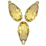 Gouttes Swarovski 6010 11x5.5 mm - Reinvented Dark Jonquil x4