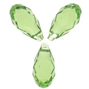 Gouttes Swarovski 6010 11x5.5 mm - ReCreated Peridot x4